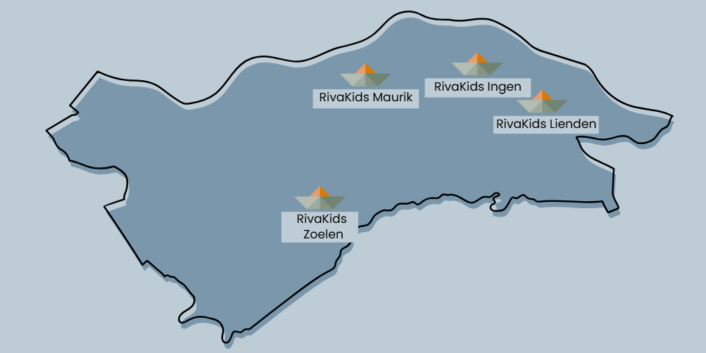 RivaKids vestigingen in gemeente Buren